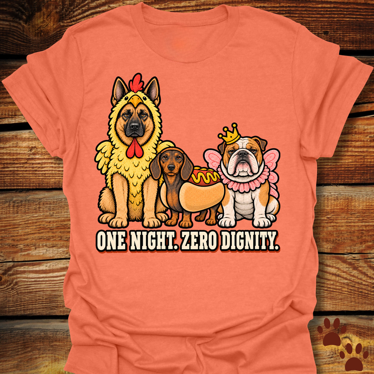 One Night. Zero Dignity T-Shirt