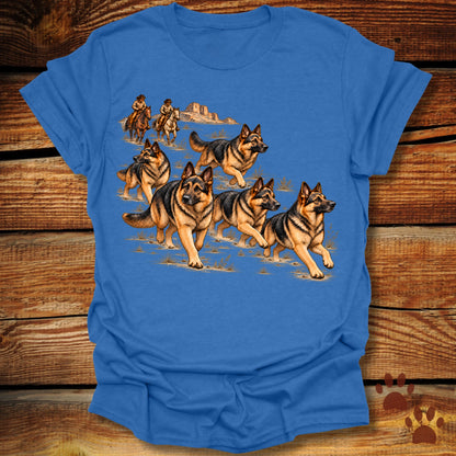 German Shepherd Roundup T-Shirt