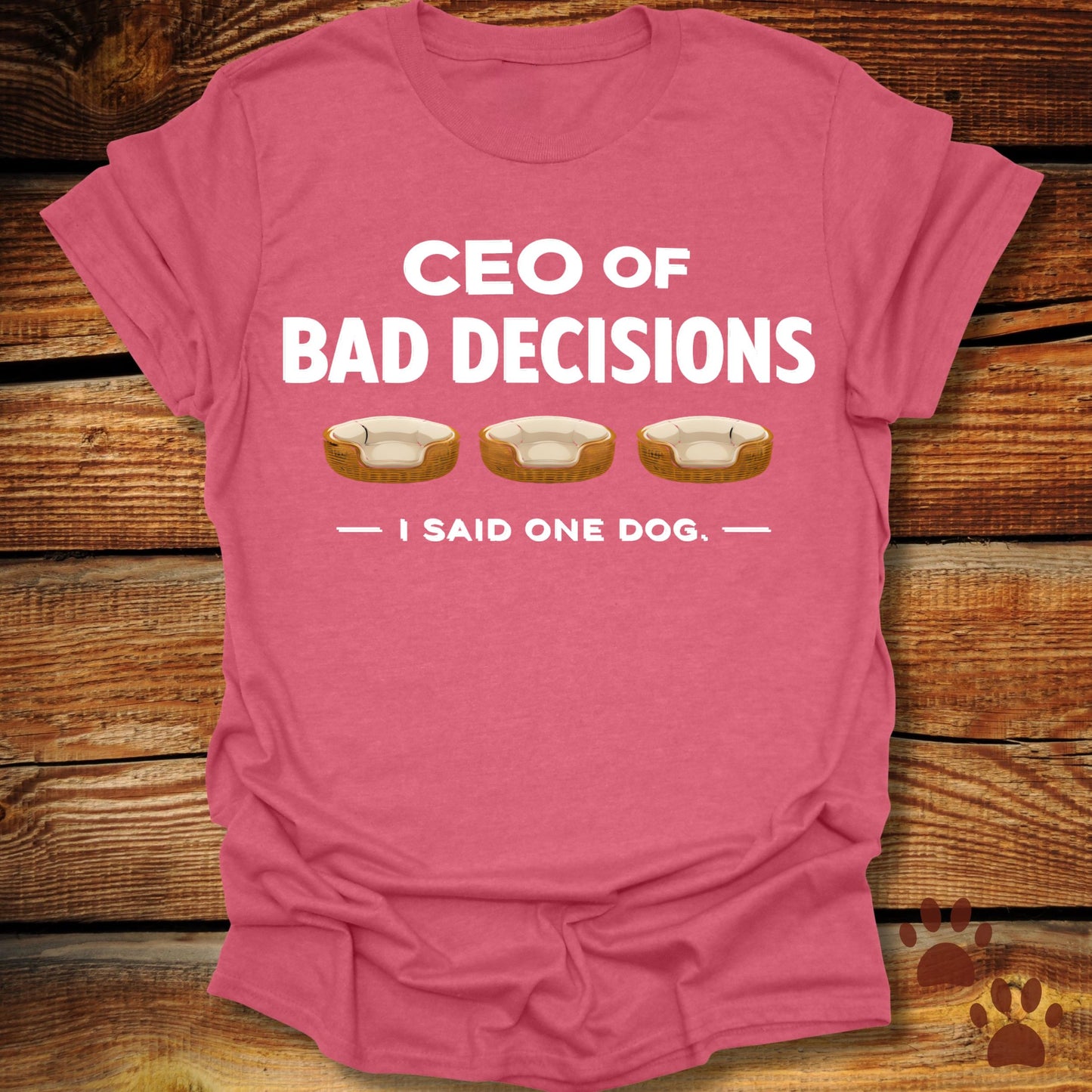 CEO of Bad Decisions T-Shirt