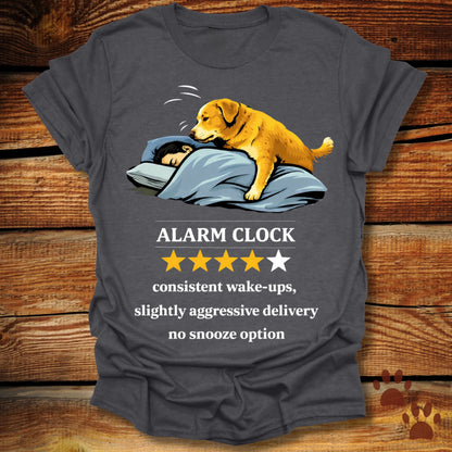 Dog Alarm Clock Review T-Shirt