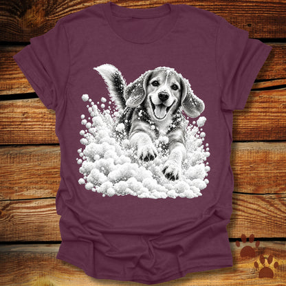 Beagle Snow Day T-Shirt