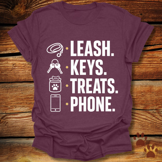 Walk Checklist T-Shirt