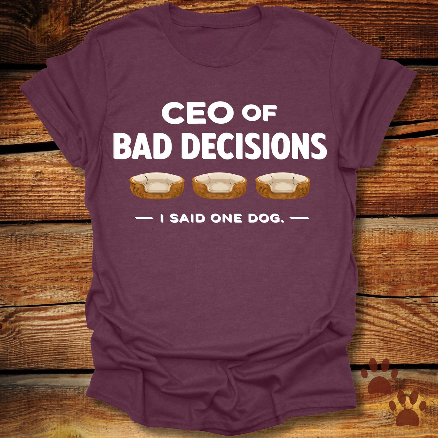 CEO of Bad Decisions T-Shirt