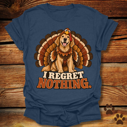 Golden Retriever I Regret Nothing T-Shirt