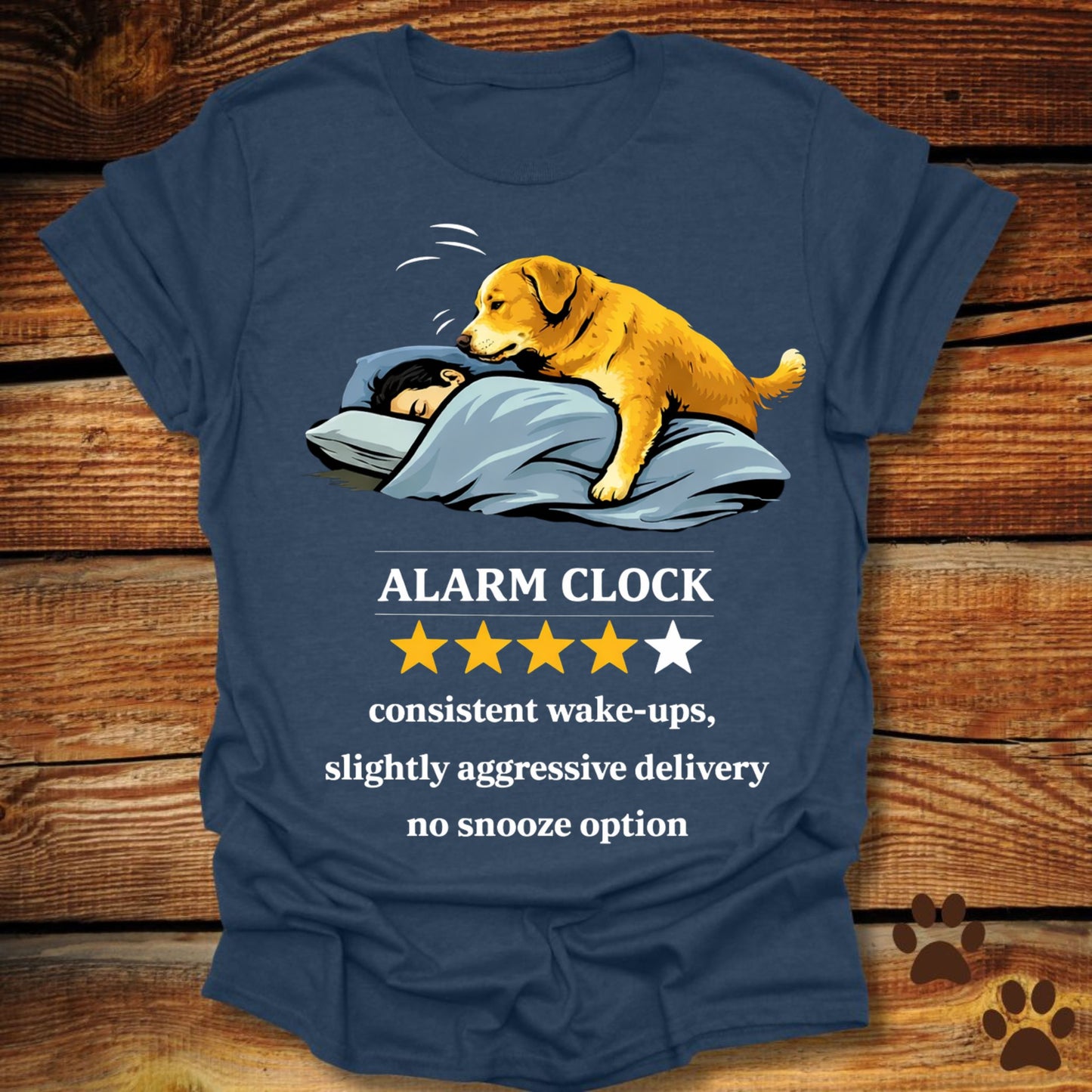 Dog Alarm Clock Review T-Shirt