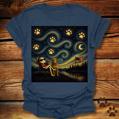 Starry Night Chill T-Shirt