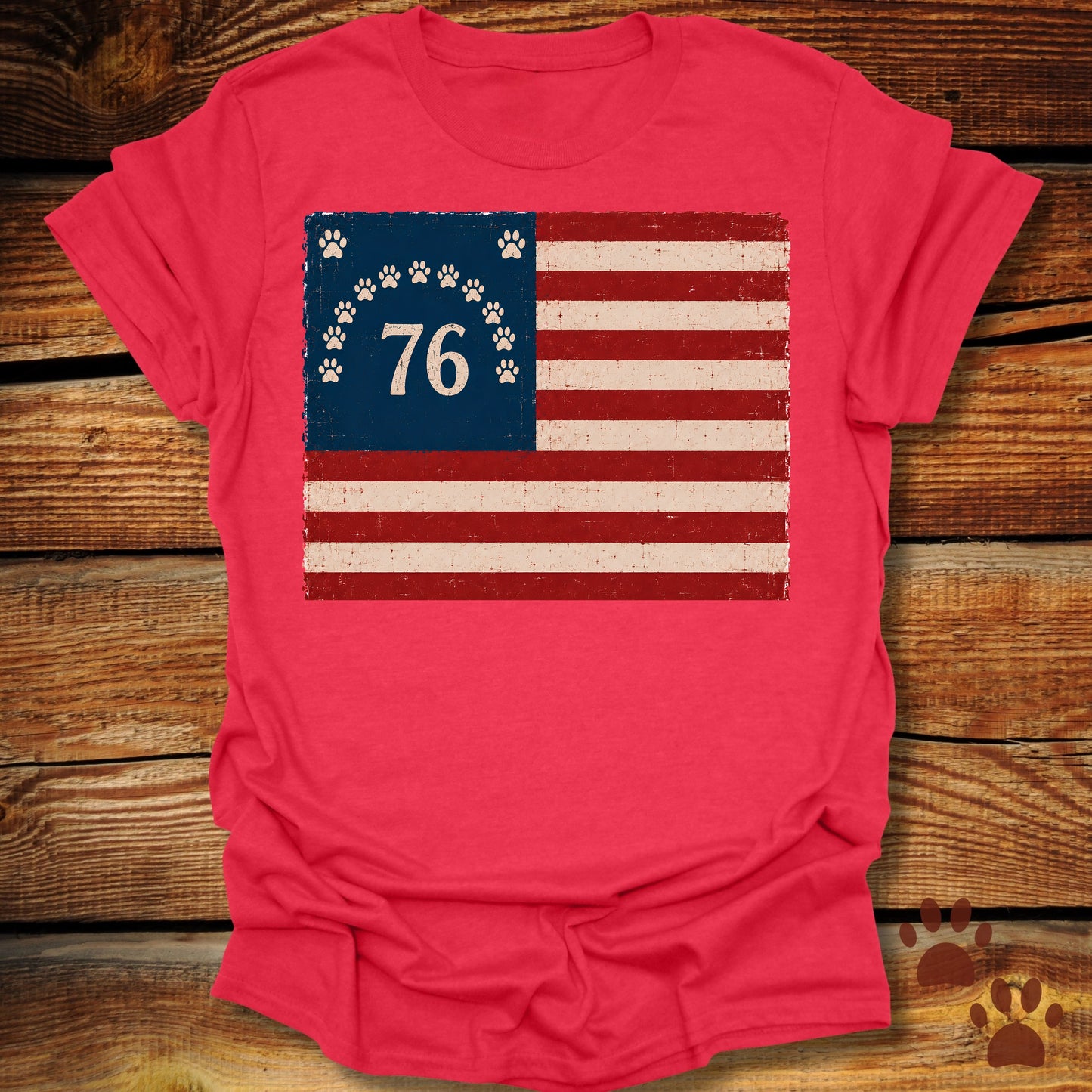 Paws of '76 Flag