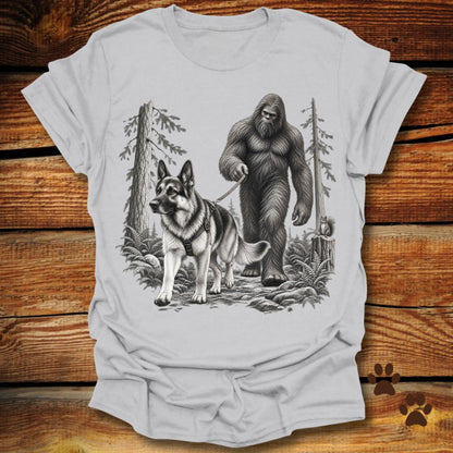 Bigfoot German Shepherd Trailblazers T-Shirt