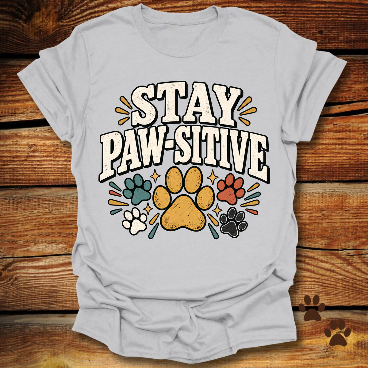 Stay Paw-sitive T-Shirt