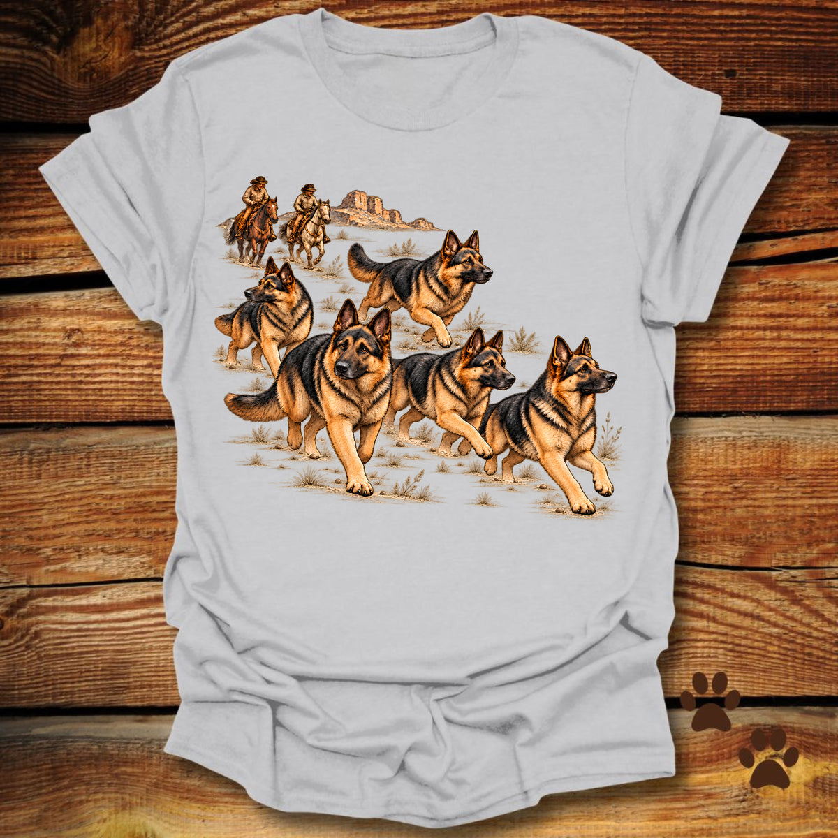 German Shepherd Roundup T-Shirt
