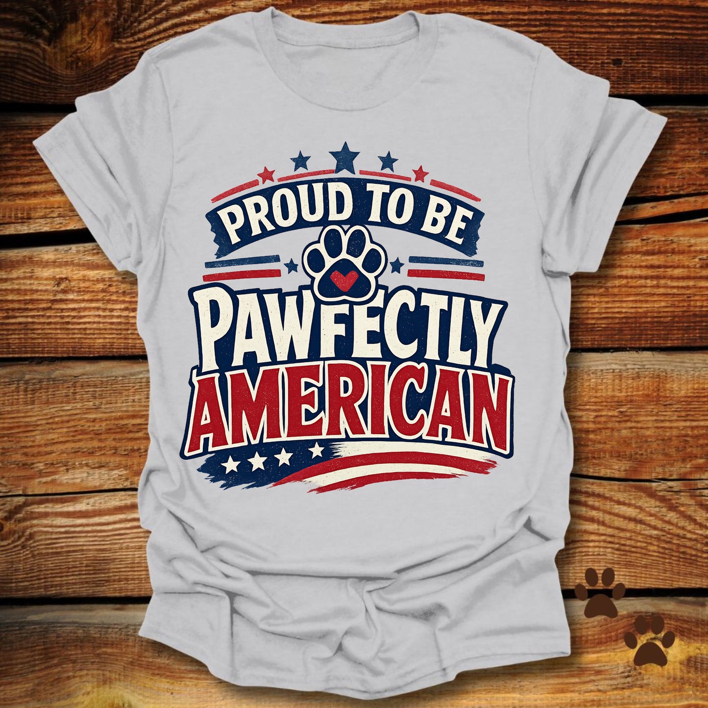 Pawfectly American T-Shirt
