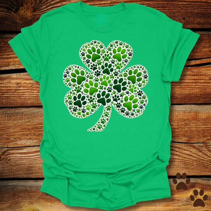 Lucky Paw Shamrock St. Patrick’s Shirt