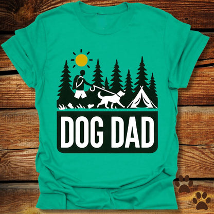 Dog Dad Camping Shirt