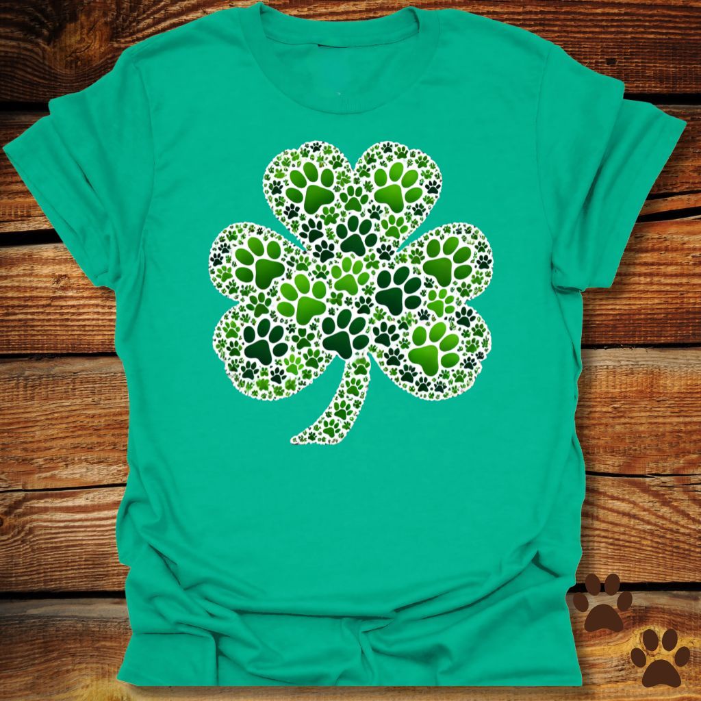 Lucky Paw Shamrock St. Patrick’s Shirt