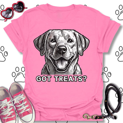 Got Treats? Funny Labrador Retriever T-Shirt