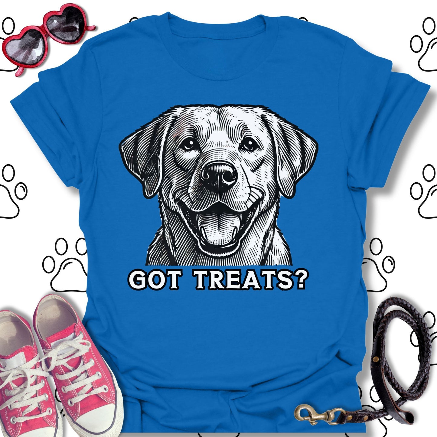 Got Treats? Funny Labrador Retriever T-Shirt