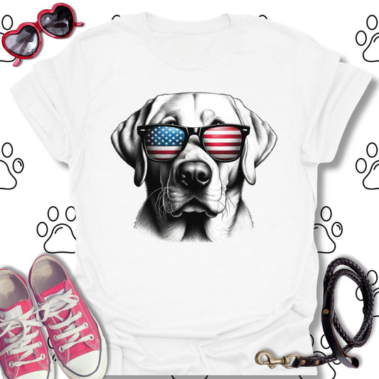 Labrador Retriever Fourth of July T-Shirt