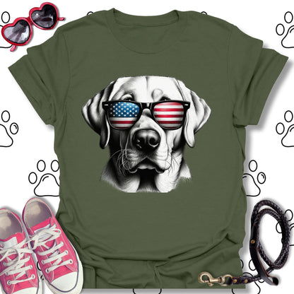 Labrador Retriever Fourth of July T-Shirt