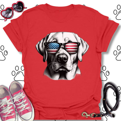 Labrador Retriever Fourth of July T-Shirt