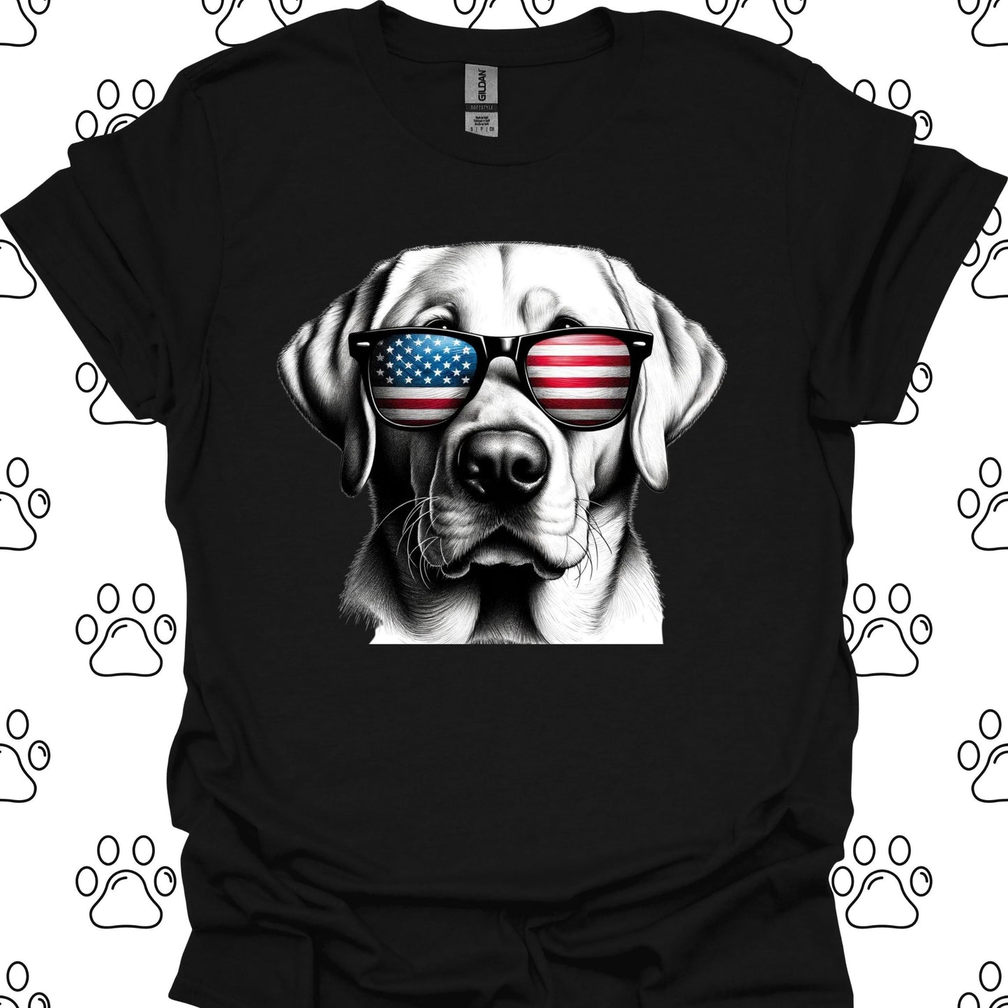 Labrador Retriever Fourth of July T-Shirt