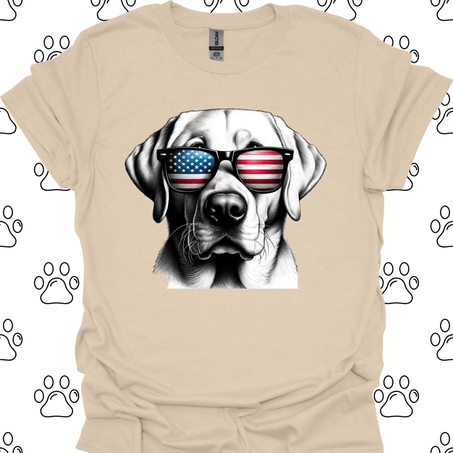 Labrador Retriever Fourth of July T-Shirt