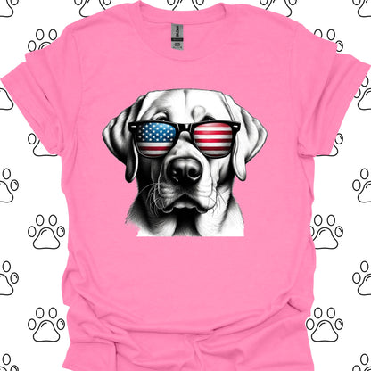 Labrador Retriever Fourth of July T-Shirt