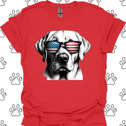 Labrador Retriever Fourth of July T-Shirt