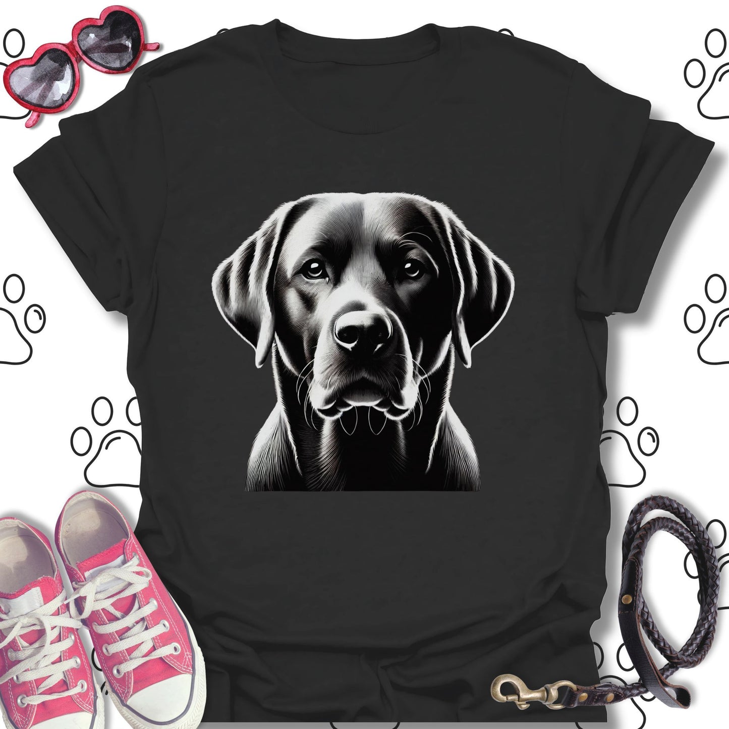 Black Labrador Portrait