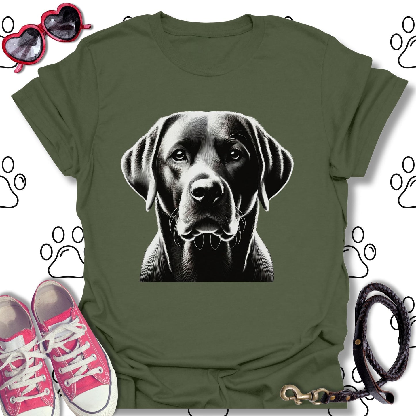 Black Labrador Portrait
