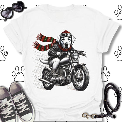 Labrador Holiday Motorcycle Scarf Shirt