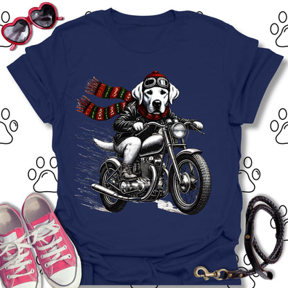 Labrador Holiday Motorcycle Scarf Shirt