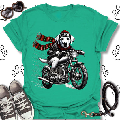 Labrador Holiday Motorcycle Scarf Shirt