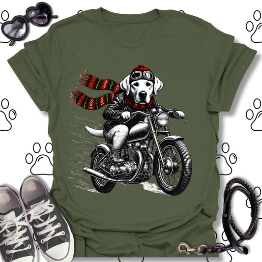 Labrador Holiday Motorcycle Scarf Shirt