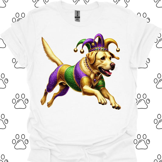 Labrador Retriever Mardi Gras T-Shirt