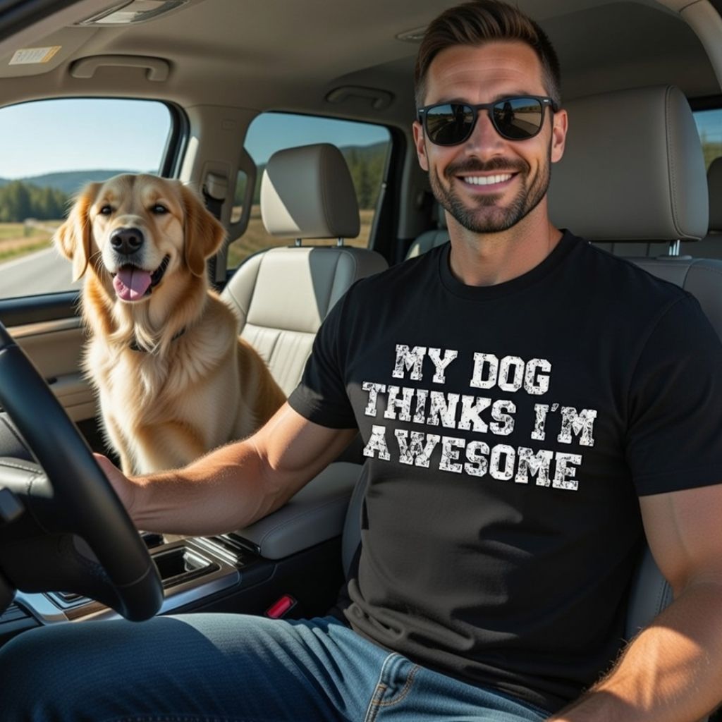My Dog Thinks I'm Awesome Shirt