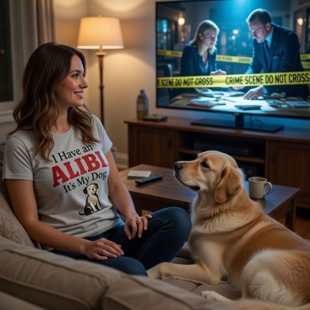 I Have an Alibi It’s My Dog T-Shirt