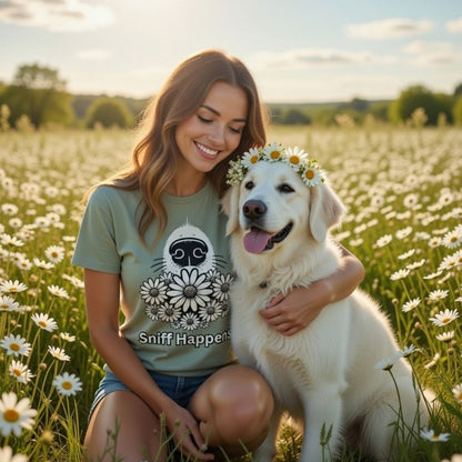 Sniff Happens Daisy Dog Nose Shirt