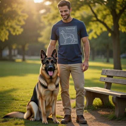 Funny Dog Blueprint Security Shirt