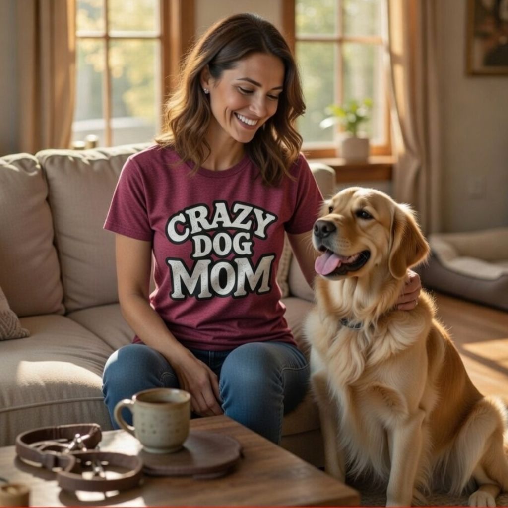 Crazy Dog Mom T-Shirt