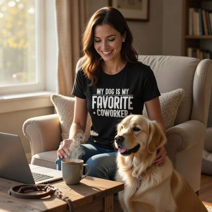 My Dog Is My Favorite Coworker T-Shirt