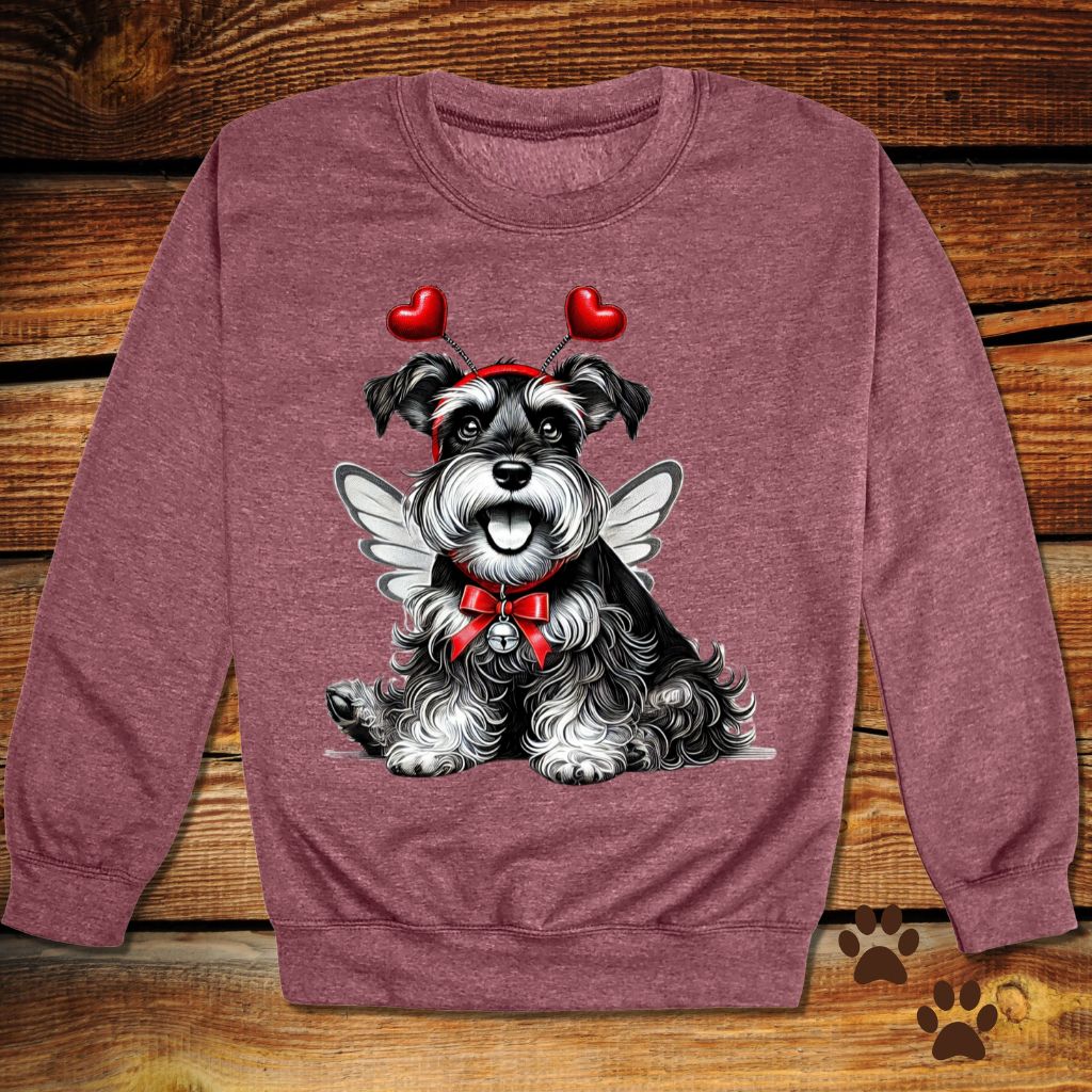 Schnauzer Valentine's Day Crewneck