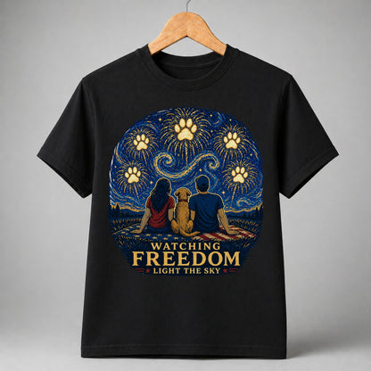 Freedom Lights The Sky T-Shirt