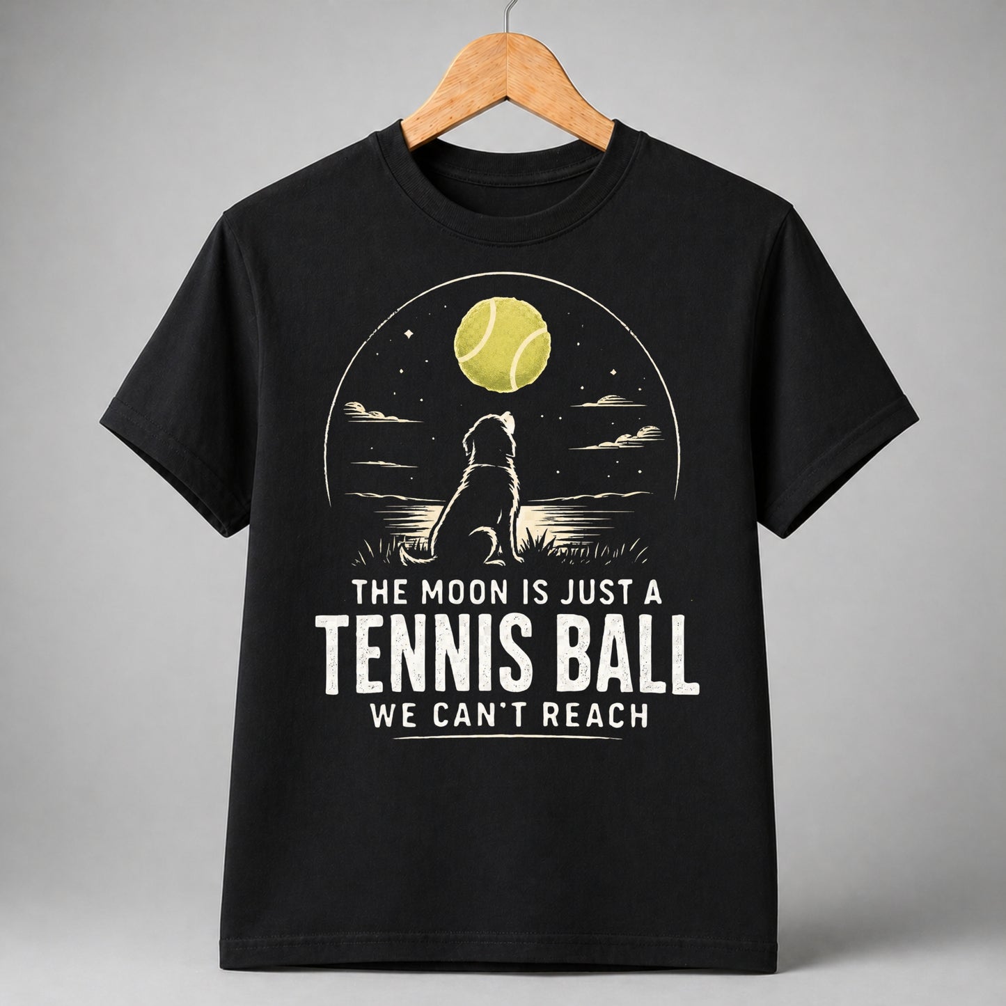 Moon Is A Tennis Ball T-Shirt