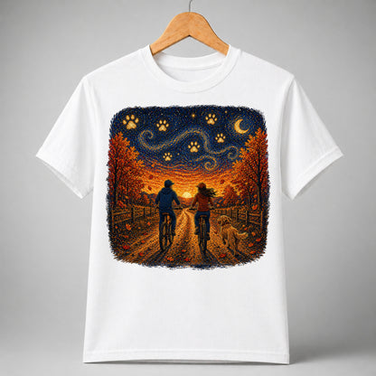 Starry Night Bike Ride T-Shirt