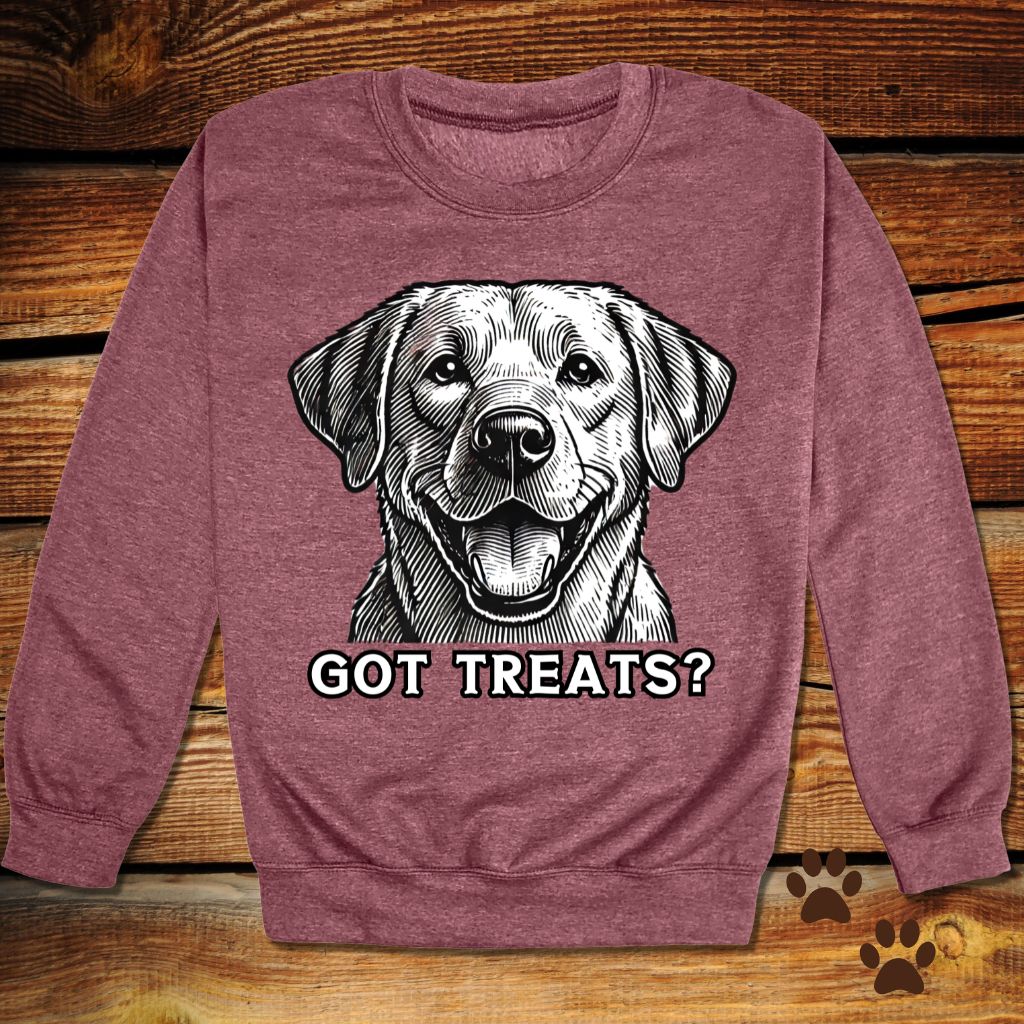 Labrador Retriever Got Treats? Crewneck