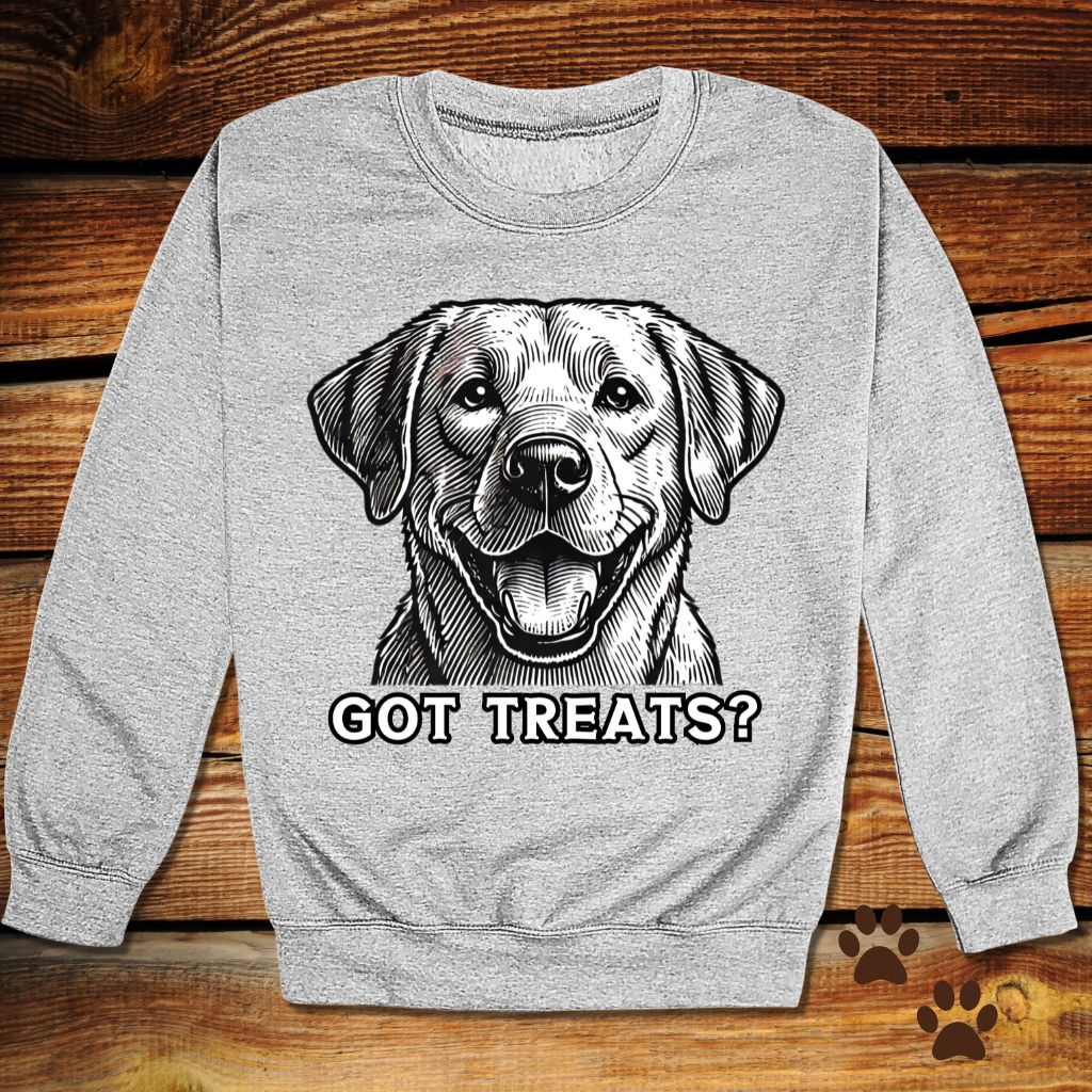 Labrador Retriever Got Treats? Crewneck