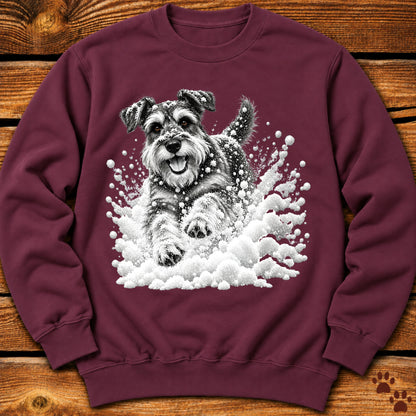 Schnauzer Snow Day Sweatshirt