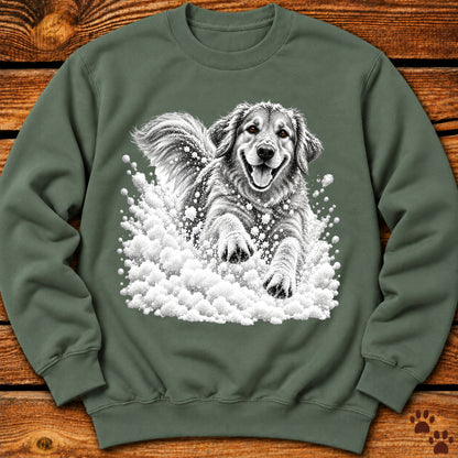 Golden Retriever Snow Day Sweatshirt