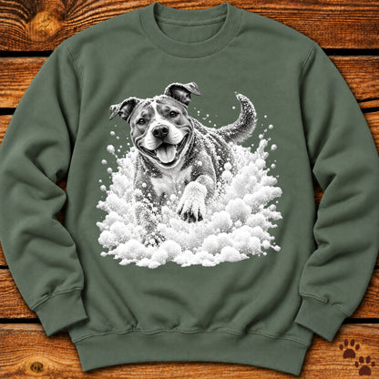 Pitbull Snow Day Sweatshirt