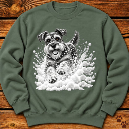 Schnauzer Snow Day Sweatshirt